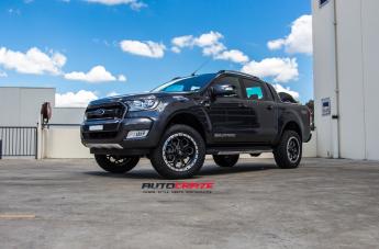 FORD RANGER SAVAGE GLOSS BLACK MILLED ACCENTS